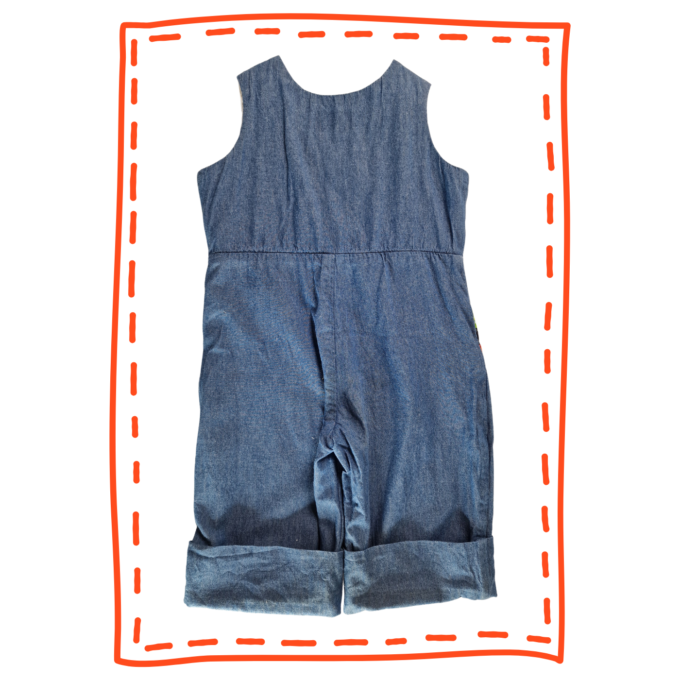 Monster Pocket Romper