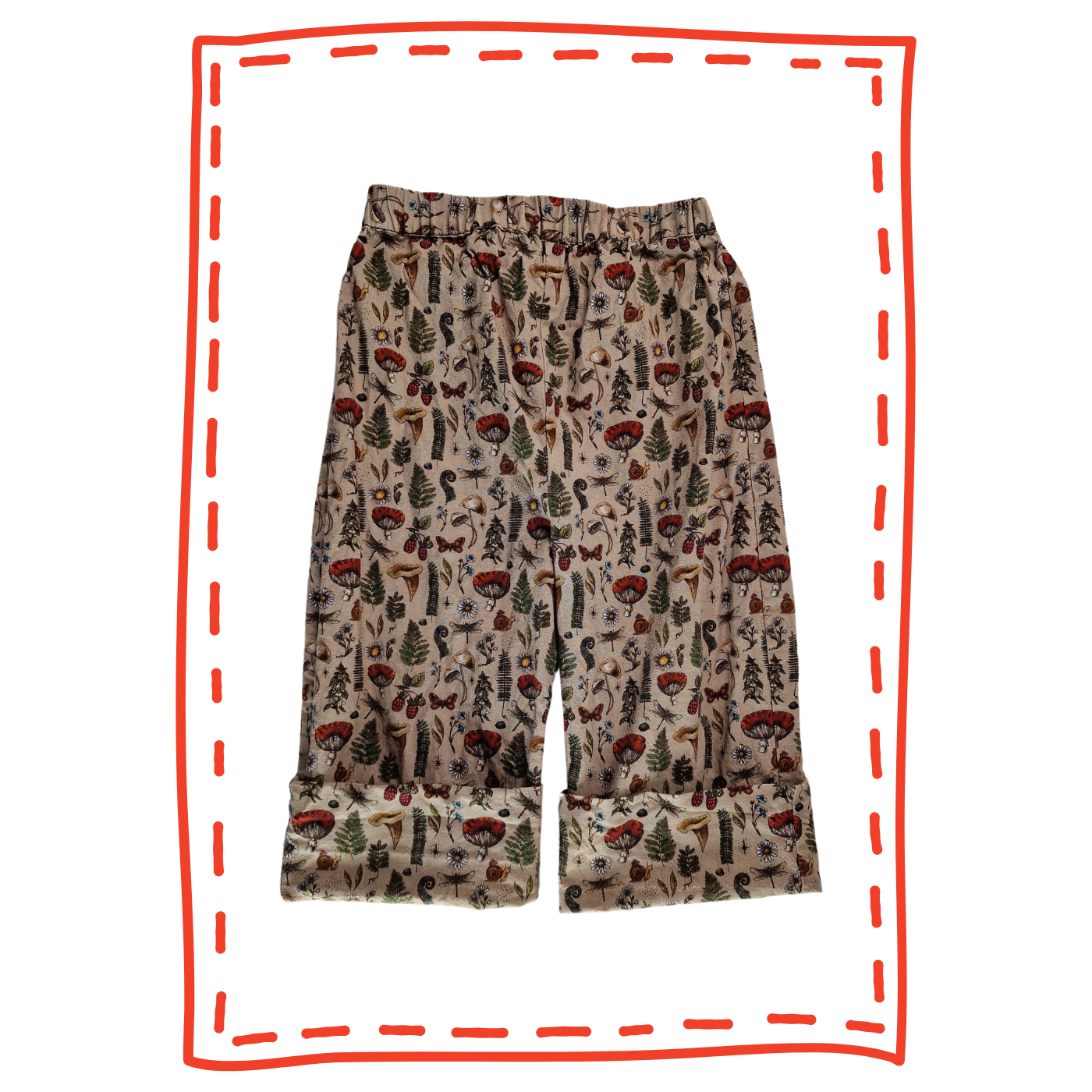Customisable Turn-up Trousers