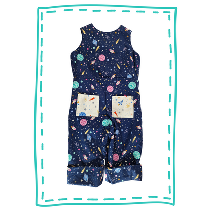 Space Pocket Romper