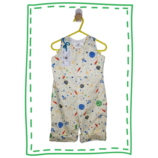 Cream Space Romper