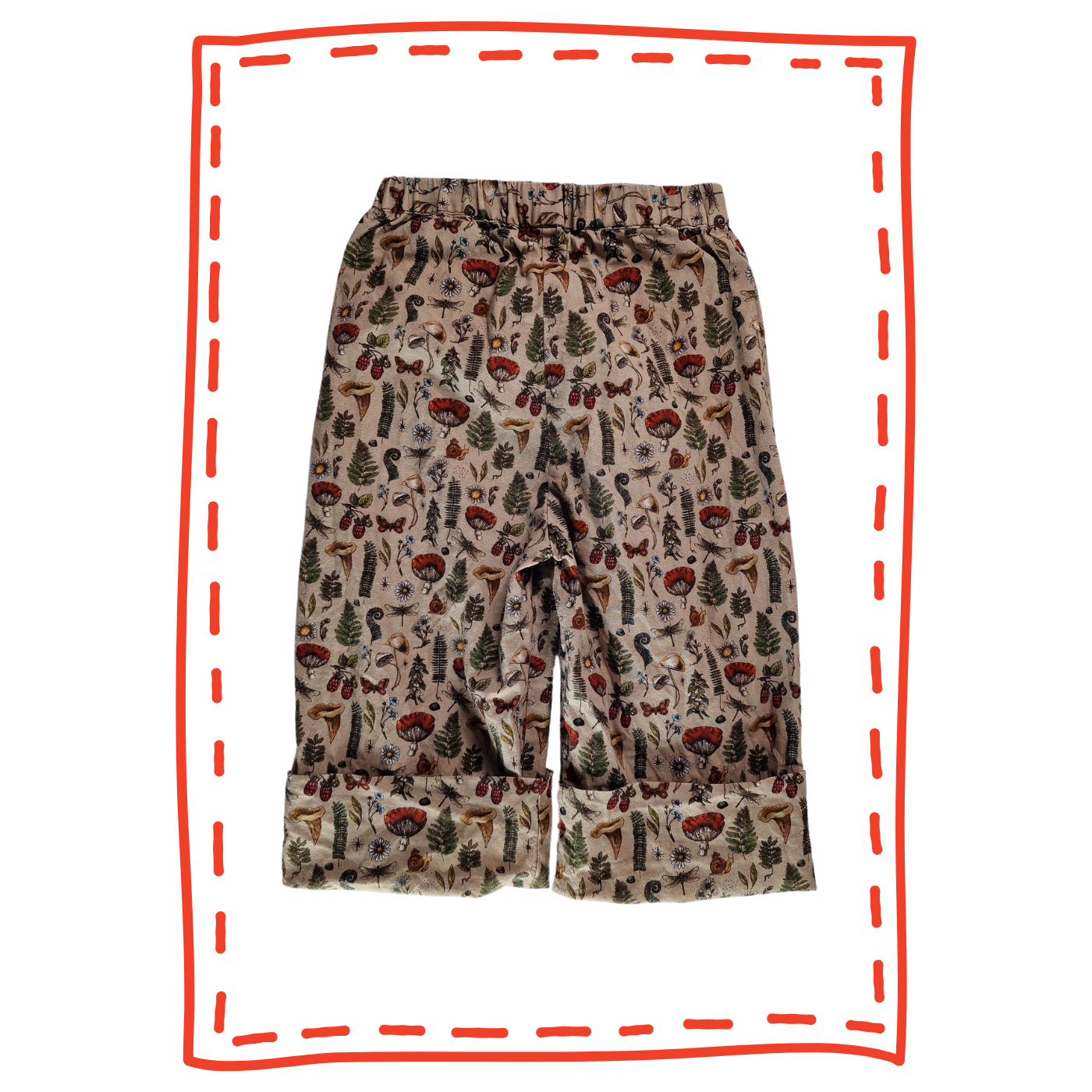 Customisable Turn-up Trousers