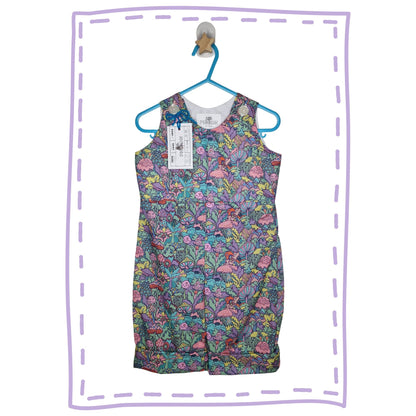 Pink Mushroom Romper