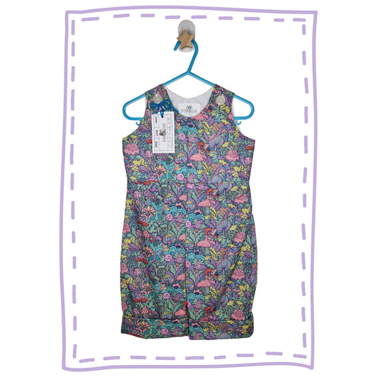 Pink Mushroom Romper