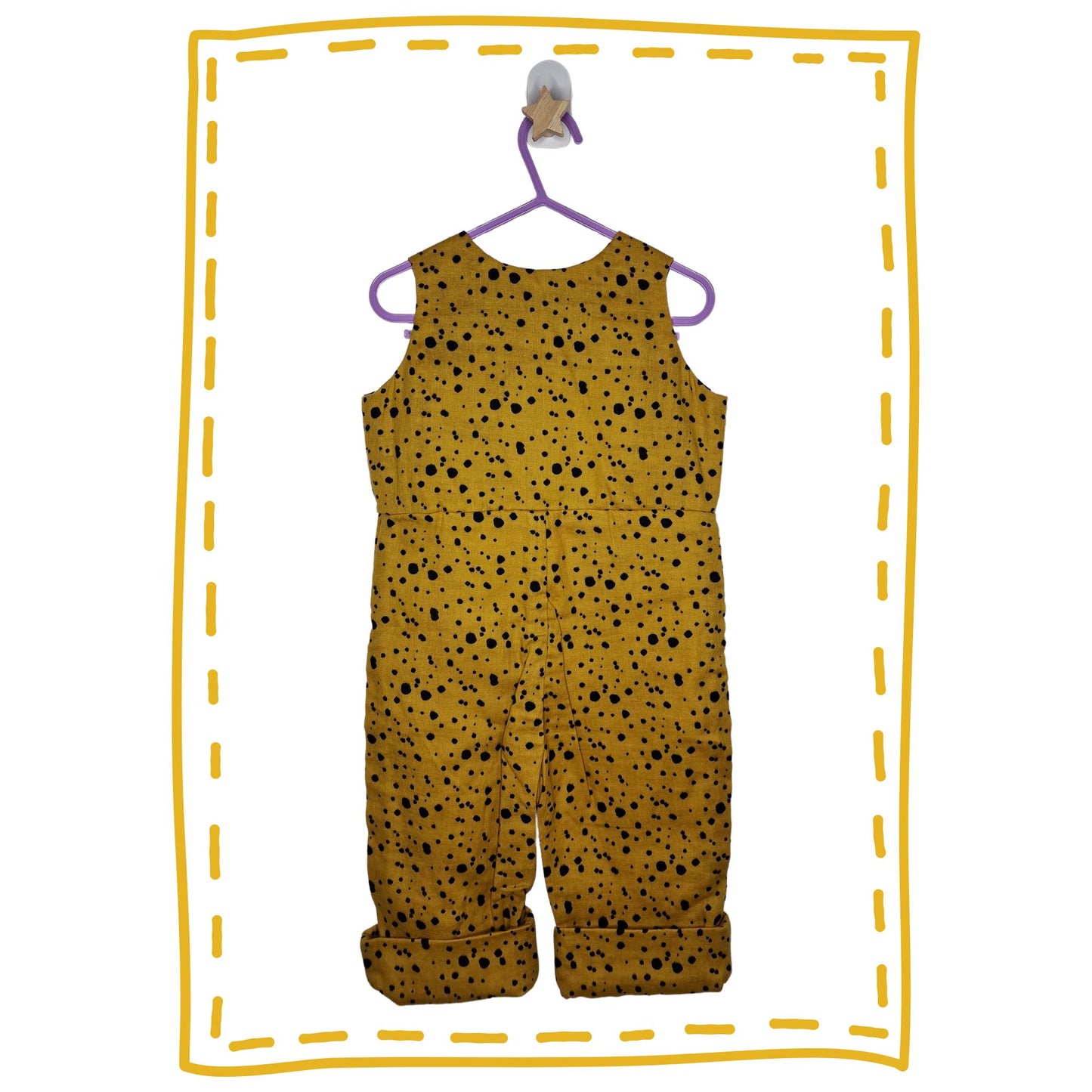 Mustard Splash Romper