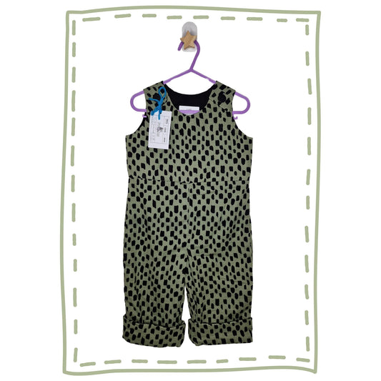 Green Splodge Romper