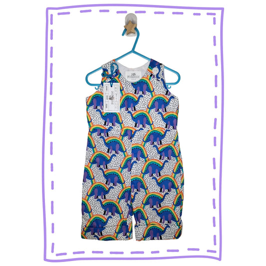Rainbow Dinosaur Romper