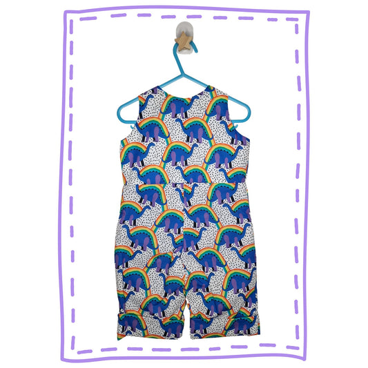 Rainbow Dinosaur Romper