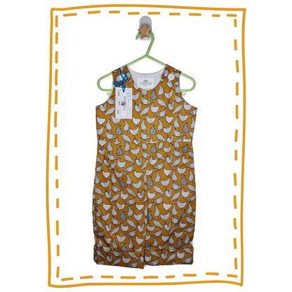 Yellow Chicken Romper