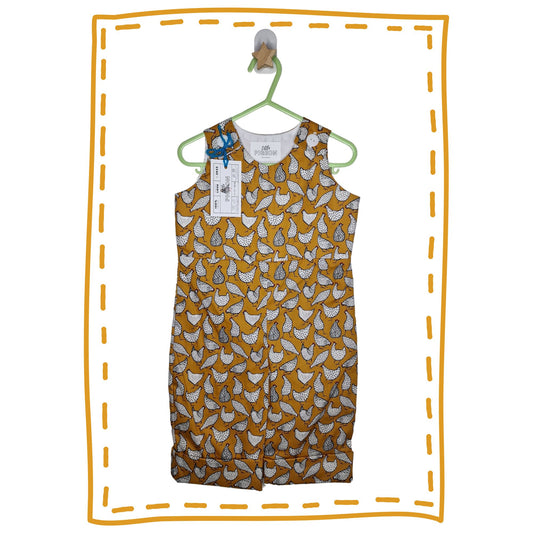 Yellow Chicken Romper