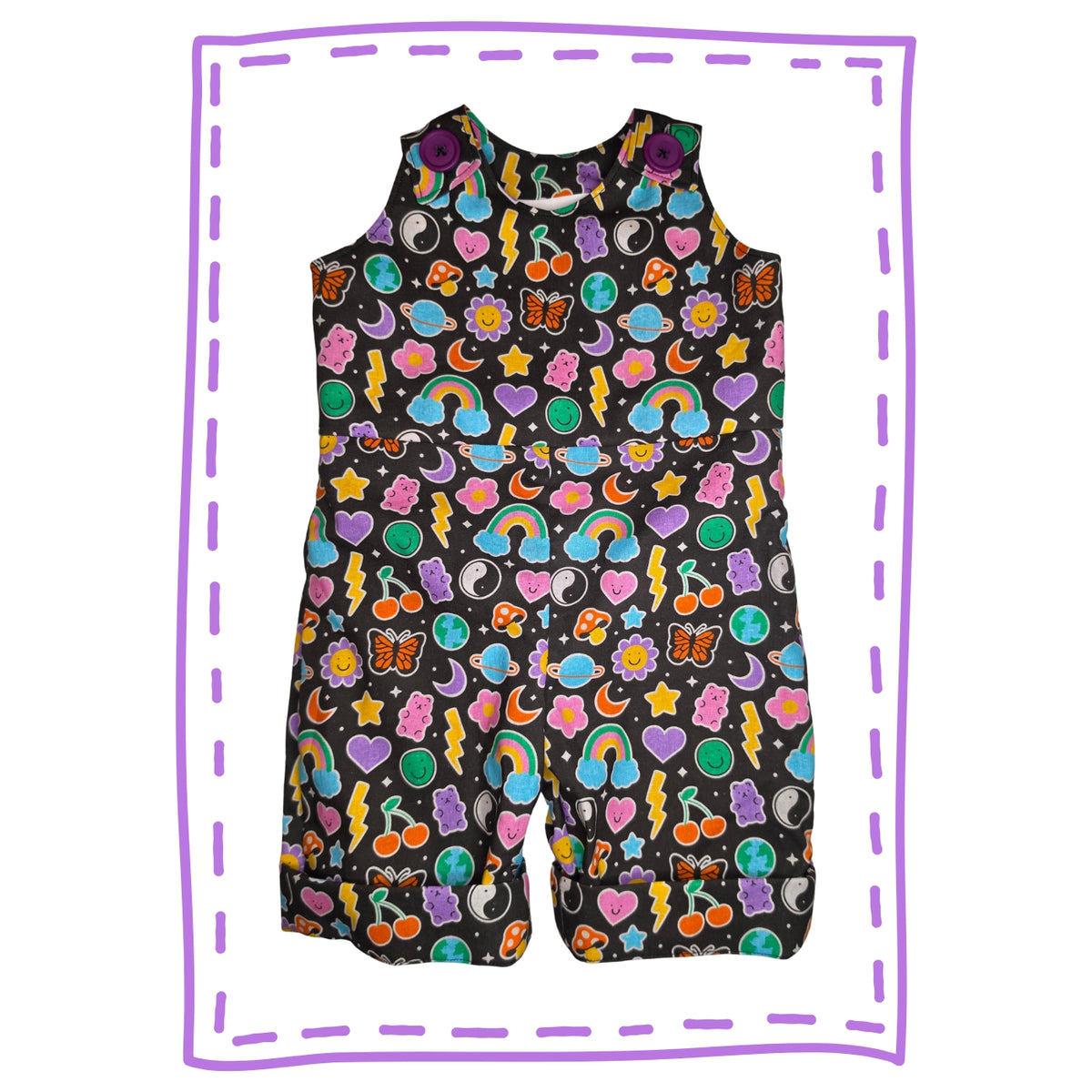 Cosmic joy romper